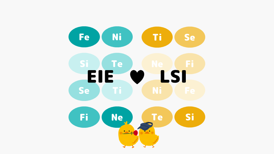 真 最高の相性 Eieとlsi Enfjとistp いざよいブログ