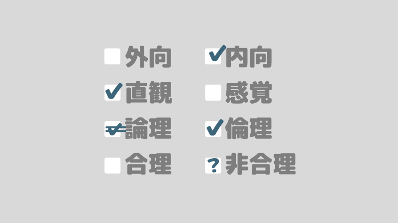 アイキャッチ：ユング式二分法でソシオニクスのタイプを絞ろう！【ソシオタイプ診断】